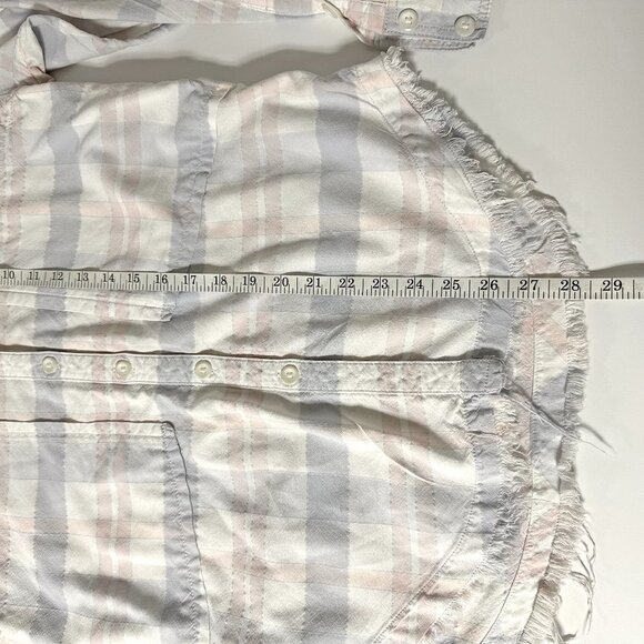 Free People Oversized Plaid - Picture 8 of 9